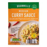 Medium Curry Sauce 50g Bramwells